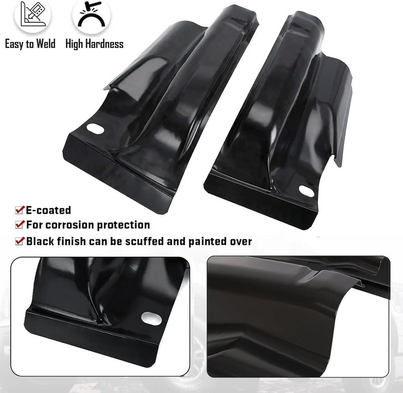Wocch F150 Cab Corners Pickup Truck Corner Rust Repair Steel Panel Cover for Ford F150 Crew Cab 4 Door 2009 2010 2011 2012 2013 2014 - Image 3